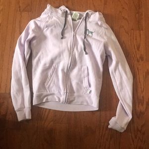 Pink light purple hoodie xs